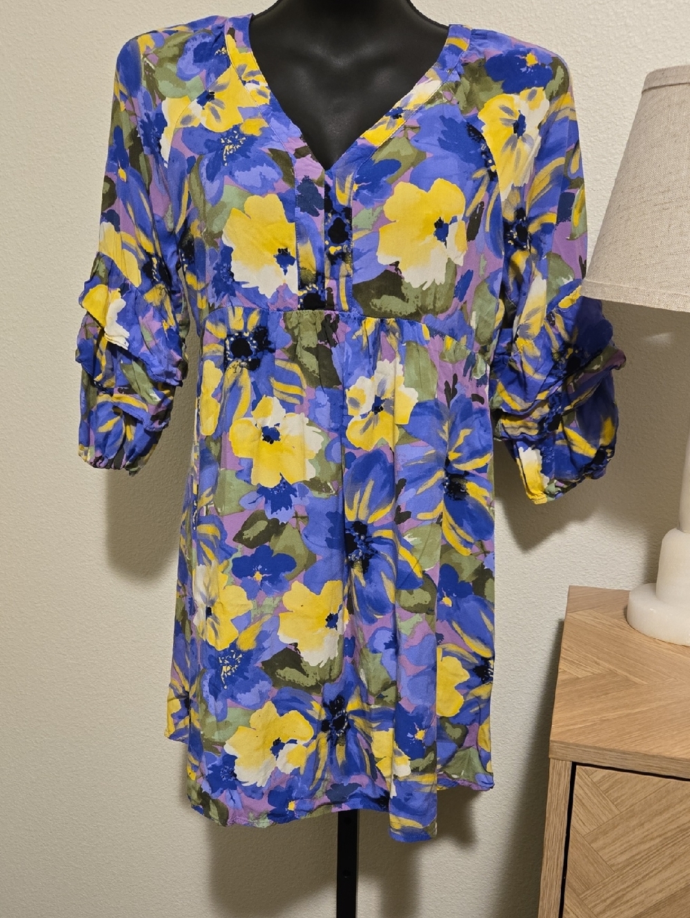 Fig And Flower Floral Dress